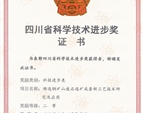 省級(jí)科技進(jìn)步獎(jiǎng)
